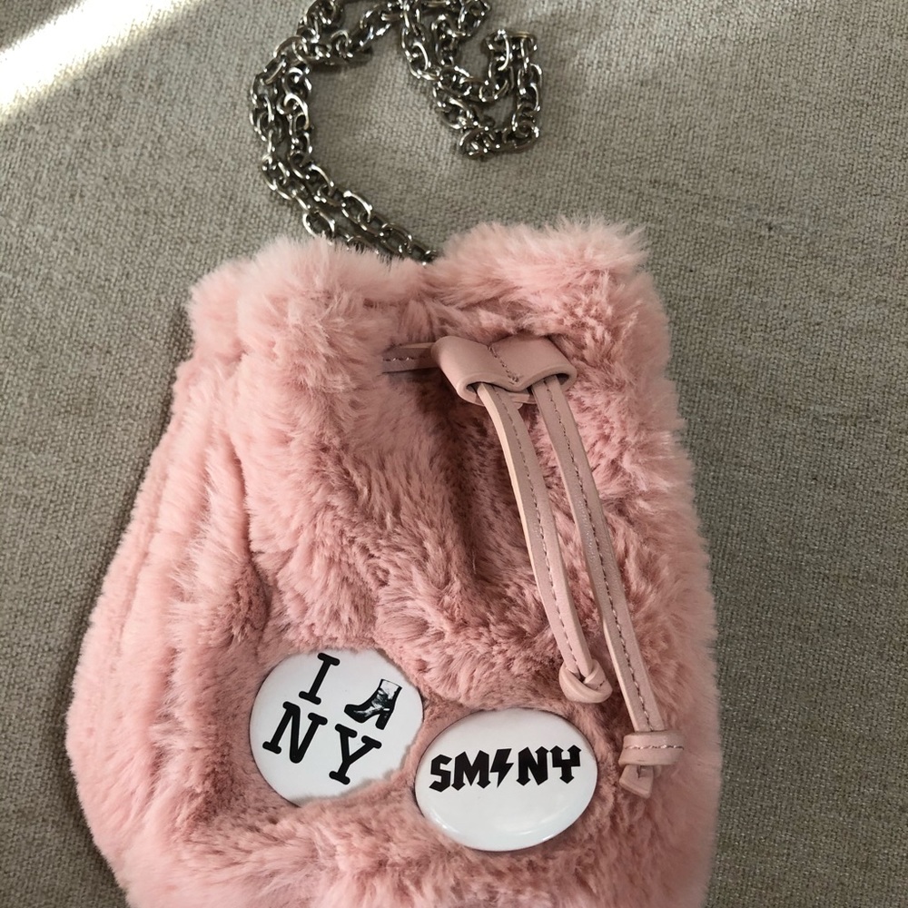 Steve Madden faux fur crossbody bag